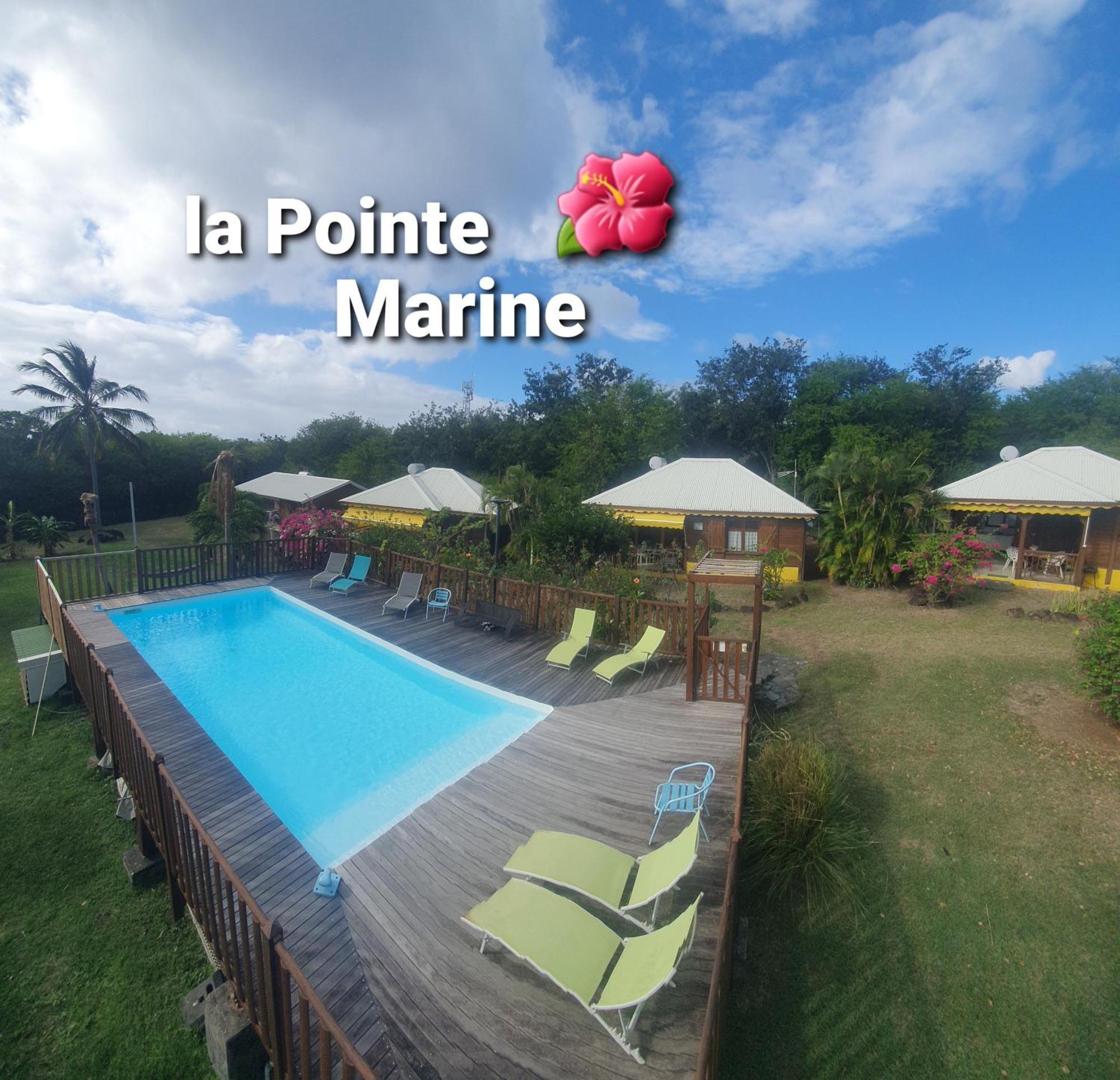 Cottage La Pointe Marine Deshaies Exteriér fotografie